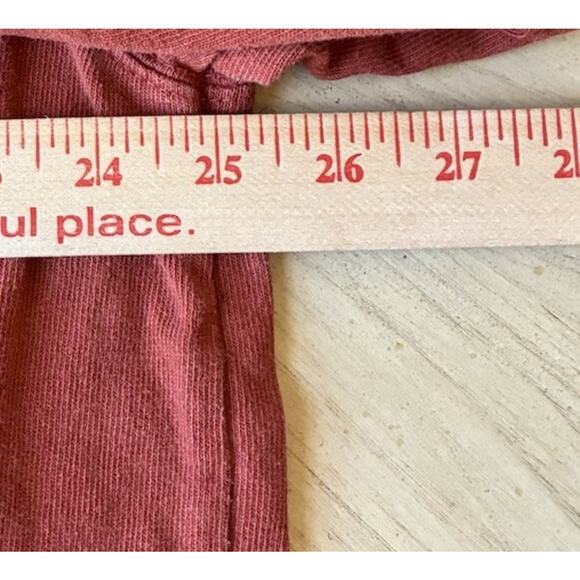 90s Abercrombie Outdoor Heavy Long Sleeve Orange Ringer Thermal Men Shirt XL USA - Picture 7 of 8